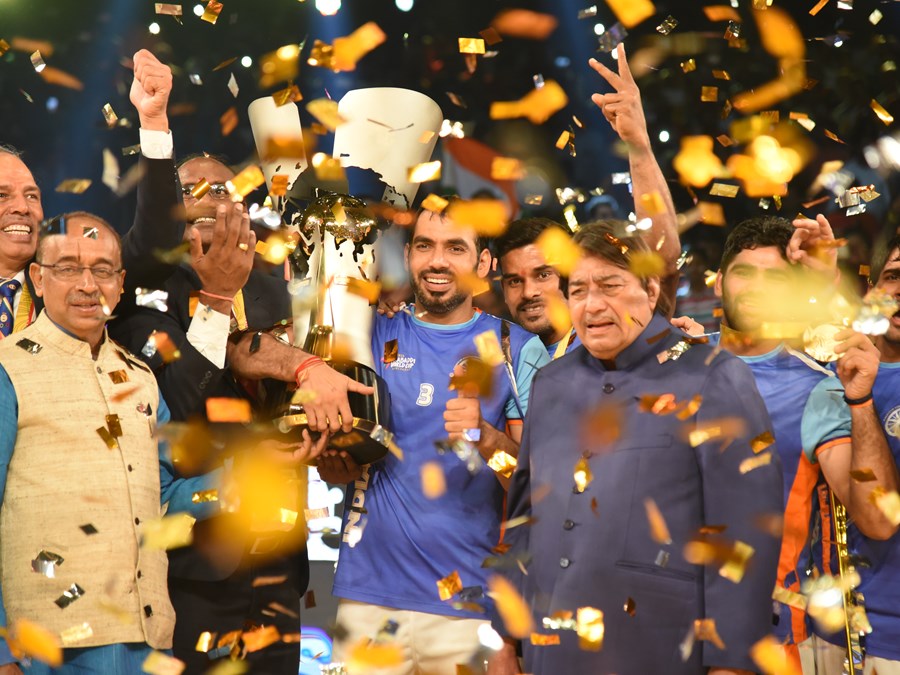 India winning Kabaddi World Cup 2016